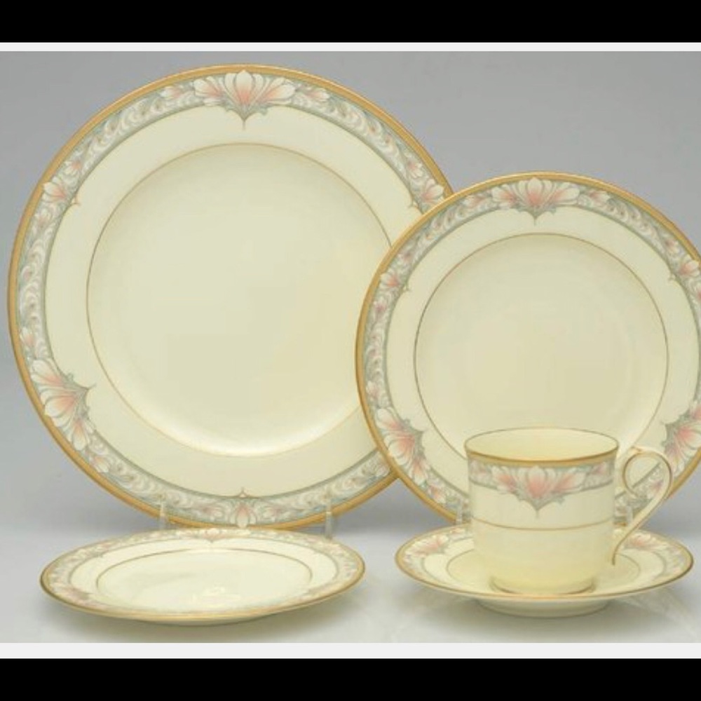 Noritake Barrymore China 6 pc place setting